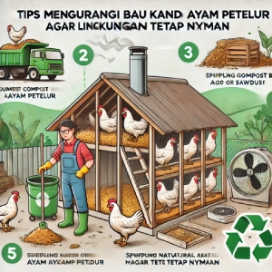 Tips Mengurangi Bau Kandang Ayam Petelur agar Lingkungan Tetap Nyaman